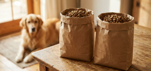 ração golden fórmula vs guabi natural para cães adultos